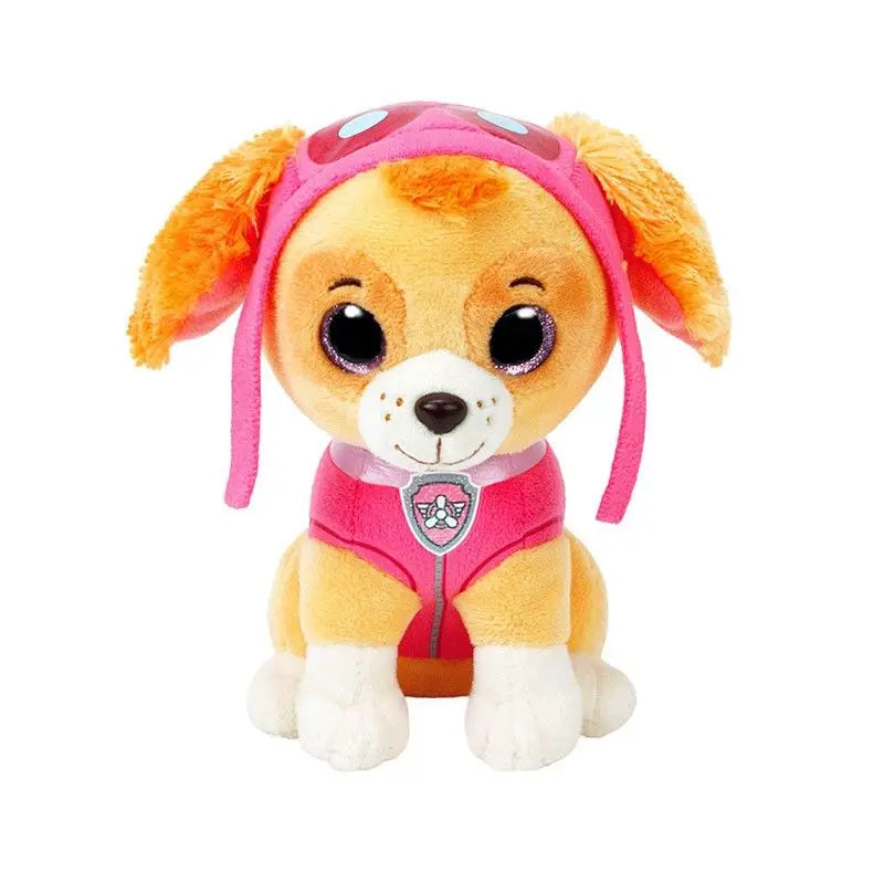 15cm Paw Patrol Cute Cartoon Dog Plush Dolls Soft Stuffed Plush Pendant Toys Chase Marshall Rocky Skye Rubble Child Gifts