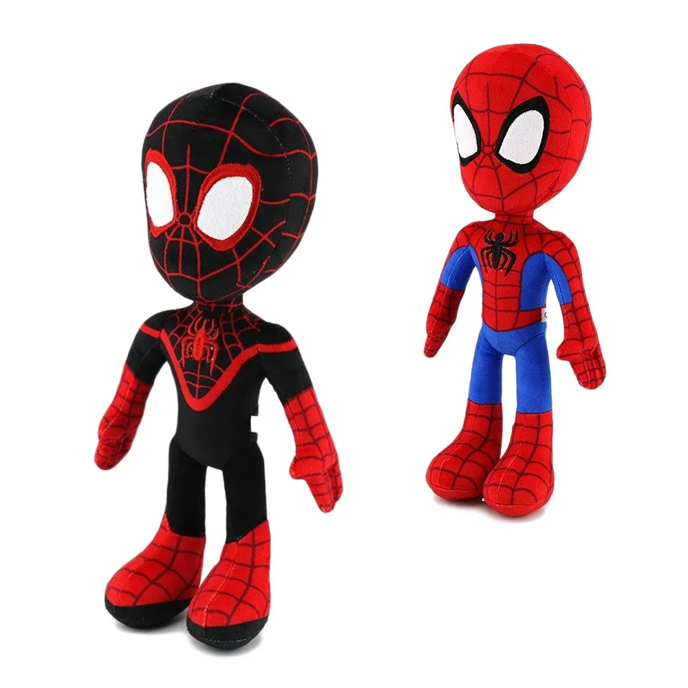 30cm Marvel Movie The Avengers Anime Cartoon Figure Spider Man Fills Plush Toys Kawaii Cute Stuffed Dolls Child Christmas Gifts