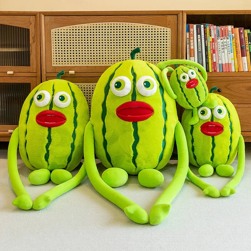 New Green Long Hand Leg  Cucumber Boyfriend Sleeping Long Pillow Plush Toy Birthday Gift Girls