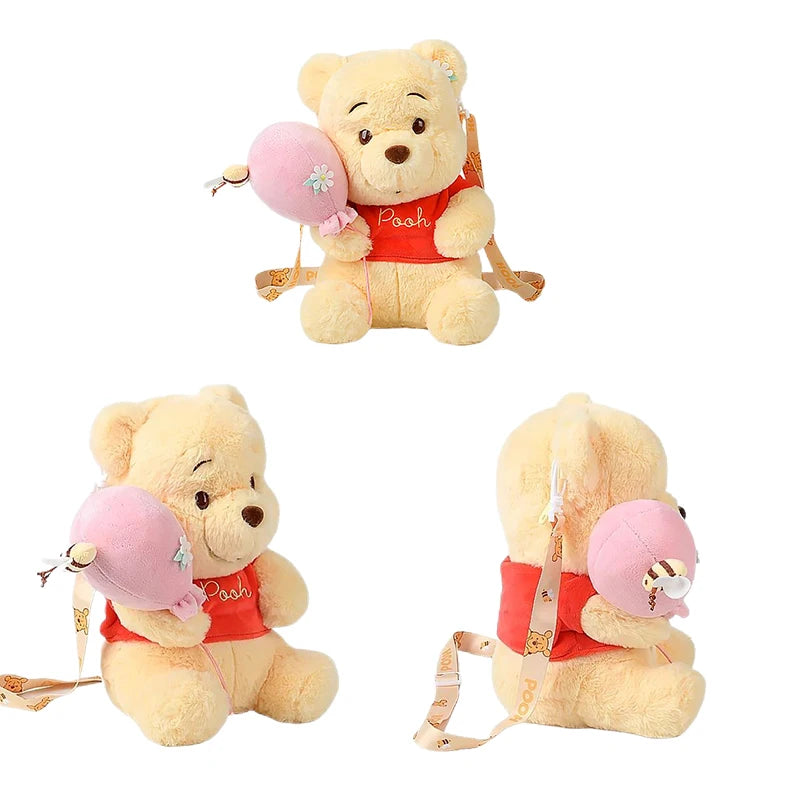 Disney Winnie the Pooh piglet Plush Toy Anime Cartoon & Cute Doll keyring Children's Toy Backpack Pendant Birthday Present