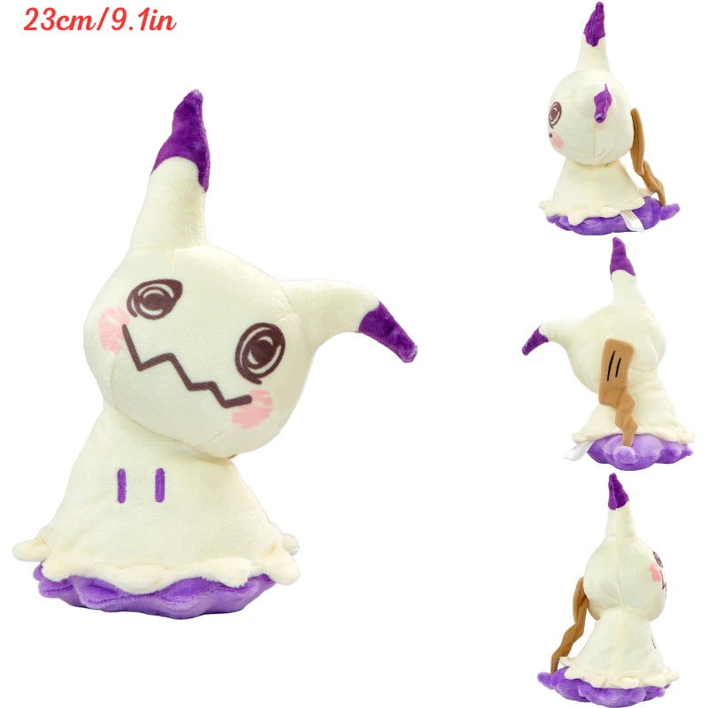 Pokemon Beedrill Shiny Cubone Mimikyu Scream Tail Plush Toys Anime Sleeping Oshawott Bulbasaur Cyndaquil Bidoof Peluche Dolls