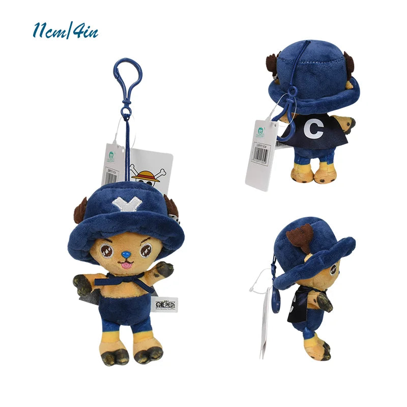 Original One Piece Plush ToysTony Tony Chopper Monkey D Luffy Vinsmoke Sanji Anime Stuffed Sabo Anime Peluche Doll Pendants Gift