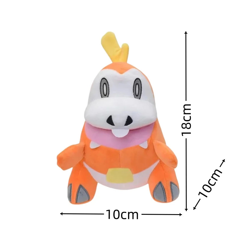 Pokemon Fuecoco Plush Toys Crocalor Evolution Stuffed Doll Skeledirge Toys Kawaii Anime Toys Hobbies Gift For Kids