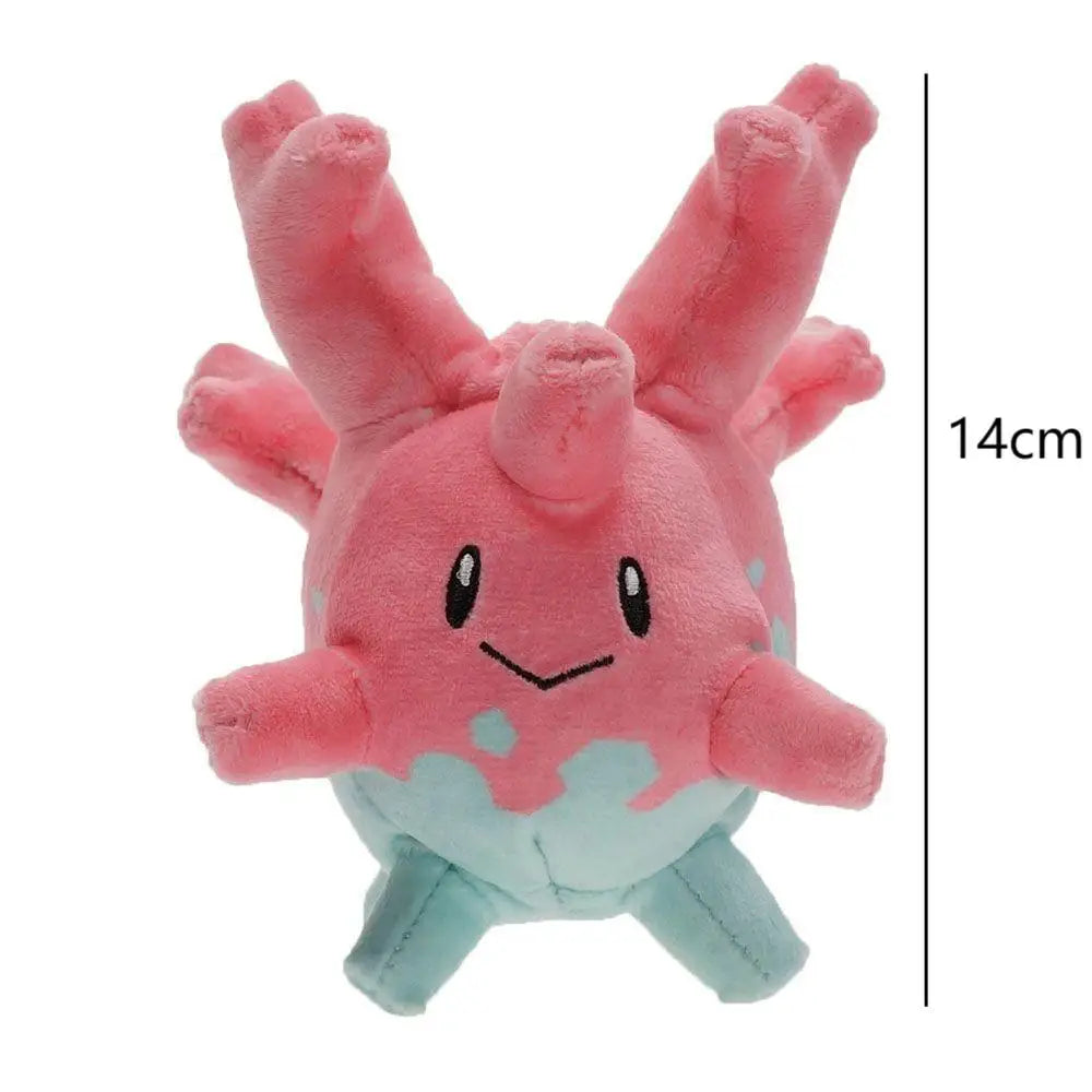 POKEMON 14cm Small Plush Sun Coral Pokemon Plush Toy Children's Plush Doll Festival Gift Lover Birthday Gift