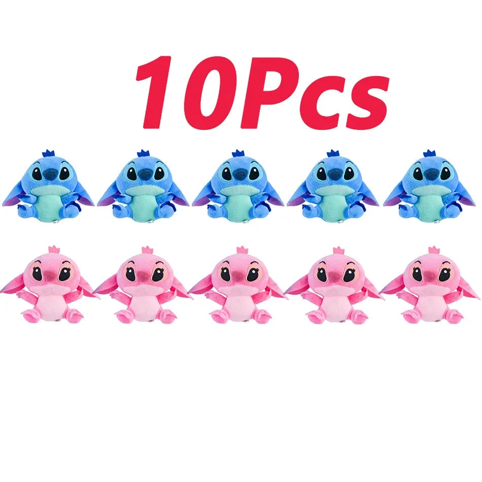 12cm 20cm 25cm Stitch Stuffed Plush Models Cartoon Stuffed Plush Dolls Anime Plush Baby Toys Kawaii Kids Birthday Gift