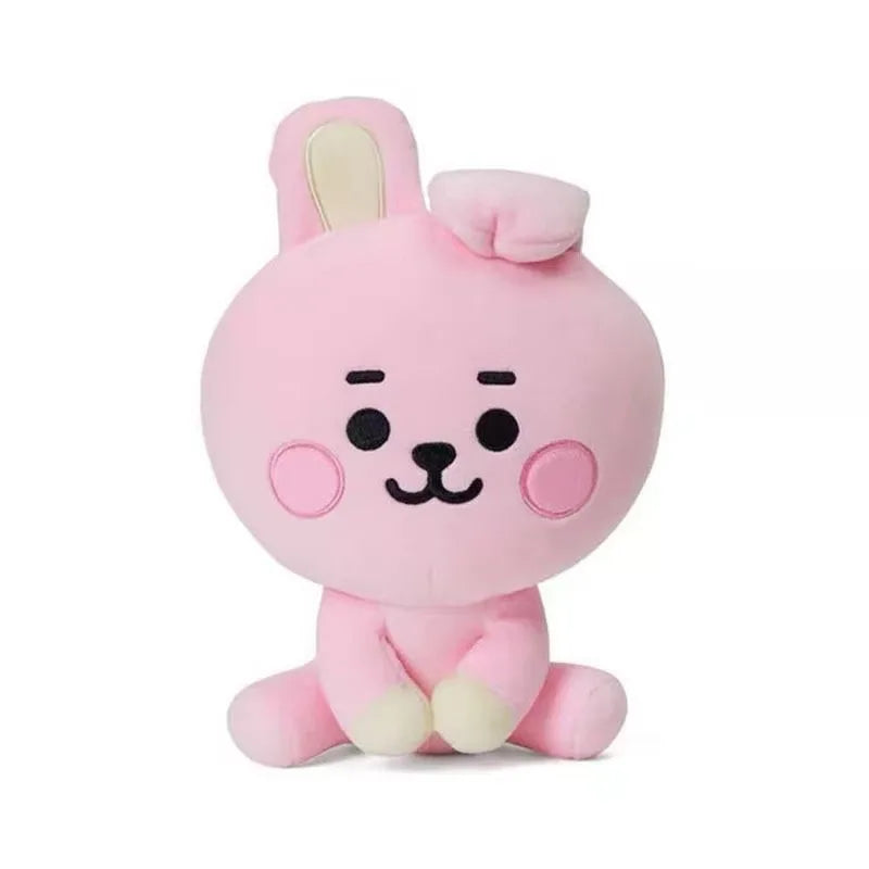 10-12cm Bandai Plush Toy Backpack Korean Bts Kawaii Doll Homecoming Season Dormitory Christmas Gift Birthday Grabbing Doll