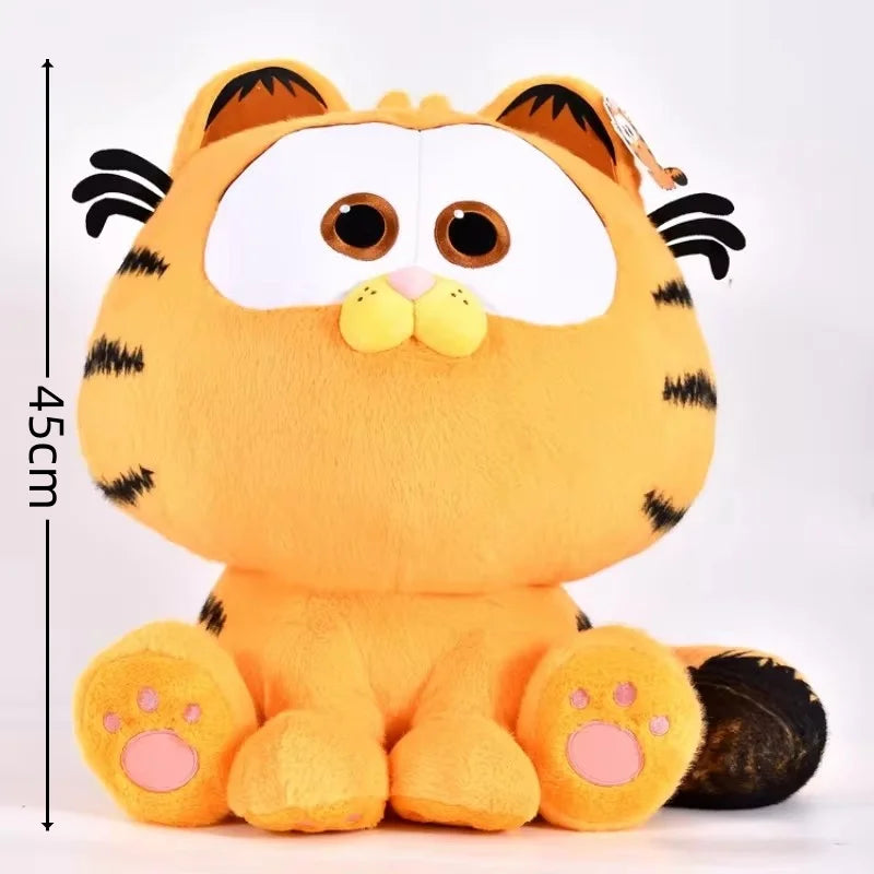 Garfield Family Plush Lazy Cat Stuffed Doll Anime Simulation Kitty Peluche Kawaii Toys Hobbies Home Decor Xmas Gifts For Kids