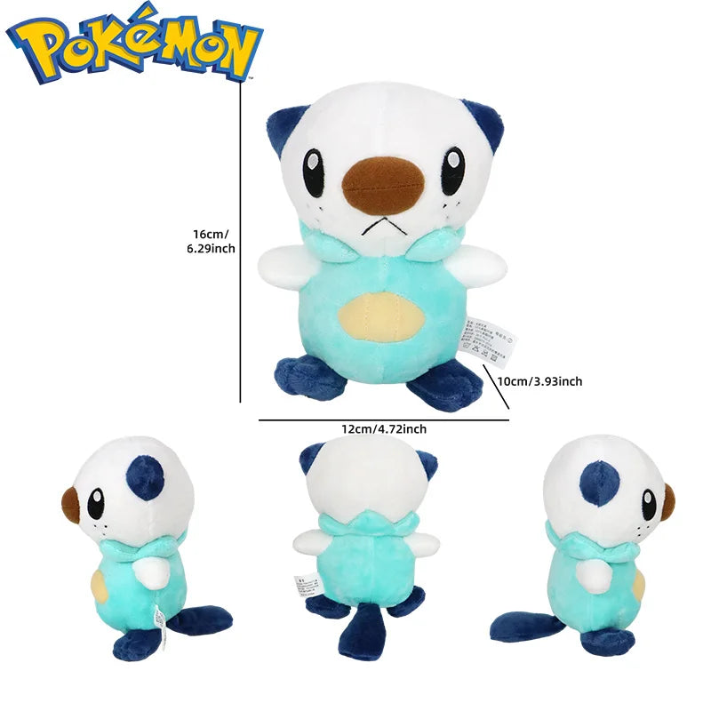 Pokemon Beedrill Sprigatito Fuecoco Quaxly Bidoof Plush Toy Darumaka Wobbuffet Charcadet Pachirisu Oshawott Stuffed Peluche Doll