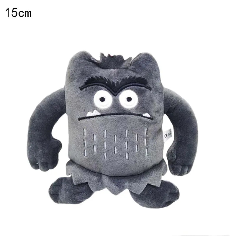 6pcs/set Kawaii The Color Monster Plush Doll Children Monster Color Emotion Plushie Stuffed Toy For Kids Birthday Gifts