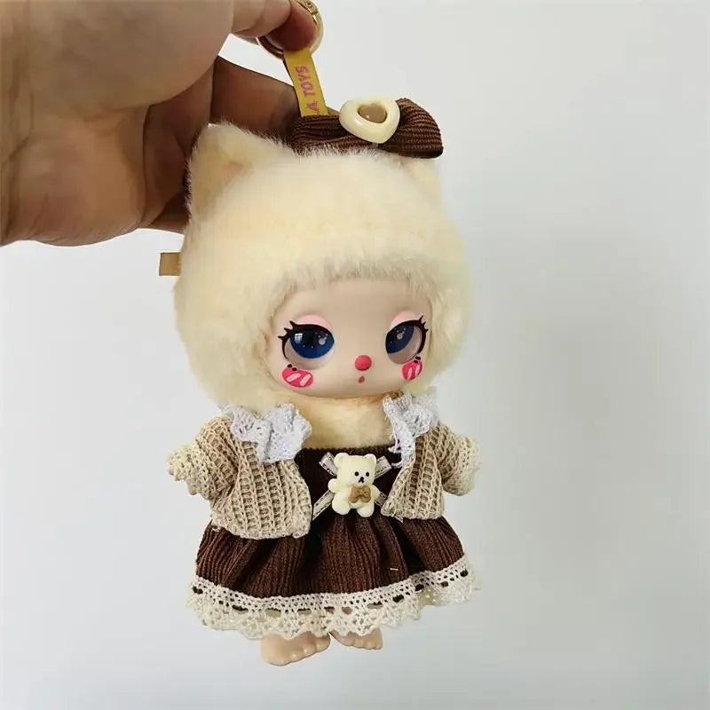 For 17 cm Liila Lucky cat clothes New plush clothing outfit customized Dolls Accessories Cute Decoration