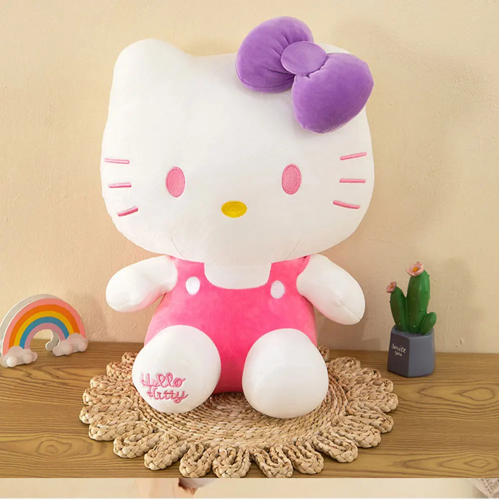 30cm kawaii Sanrio Plush Toy Cute Hello Kitty Doll Plushies Toys Home Decoration Room Pillow Lovely KT Children Birthday Gift