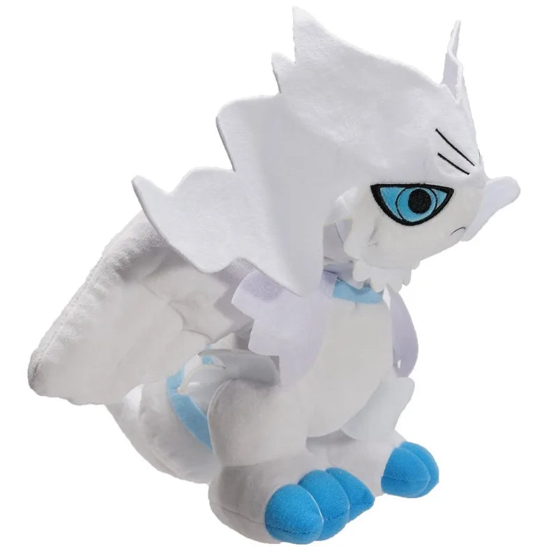 Pokémon Reshiram 30CM New Pokemon Plush Cute Huge Toys White Anime Doll Cute Stuffed Plushie Gift For Children Birthday Kids