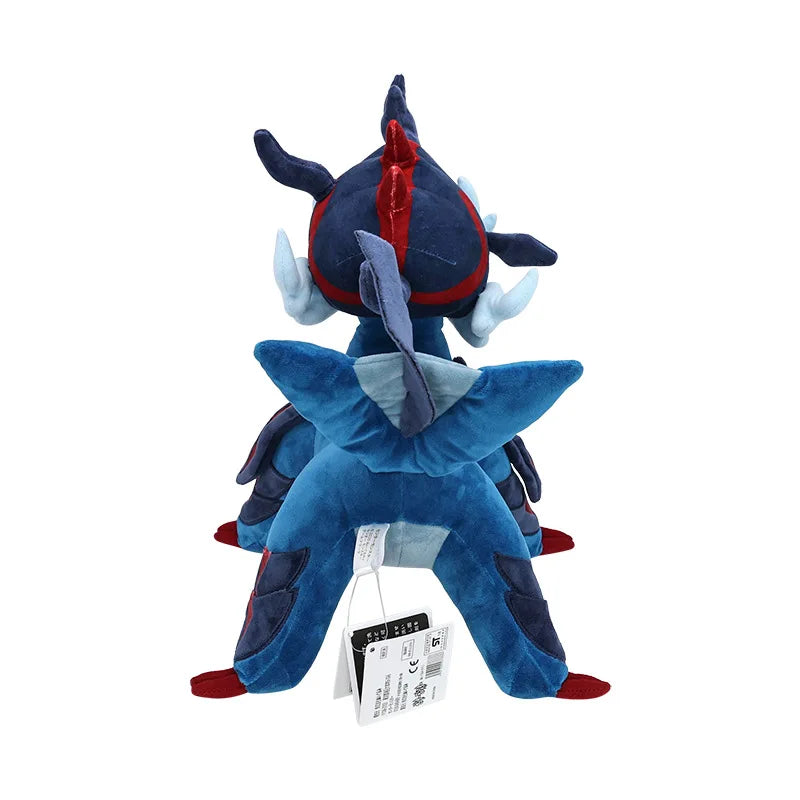 37CM Pokemon Samurott Plush Doll Cartoon Anime Rayquaza Plush Toys Soft Stuffed Kawaii Dragon Doll Birthday Gift For Children