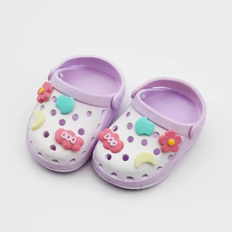 Doll Shoes (5.5 * 5cm) Sandals For Upset Duck for 20cm EXO Cotton Doll and UpsetDuck