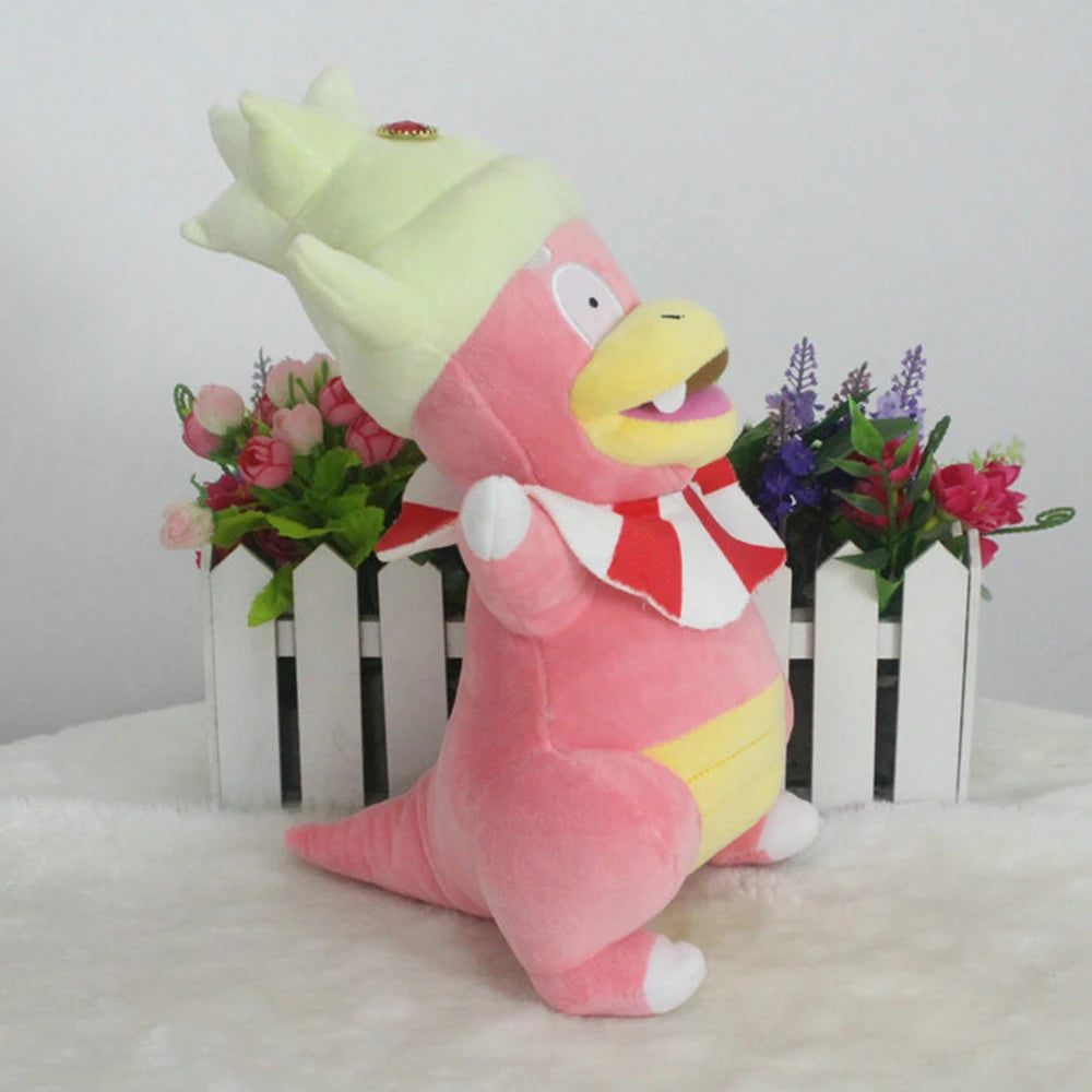 Pokemon Kawaii Slowpoke Stuffed Toys Cartoon&Cute Plush Doll Throw Pillow Birthday Gift For Kids Friends Boy