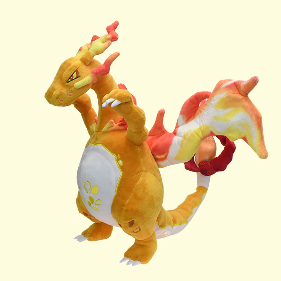 New 38cm Dynamax Charizard Plush Toys Pokemon XY Fire Dragon Anime Pocket Monster Stuffed Toy Children Birthday Gift