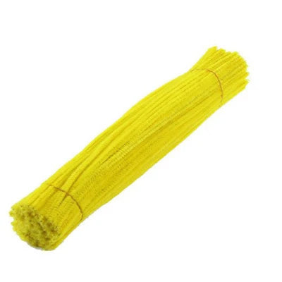 50/100pcs 30cm Chenille Stems Pipe Cleaners Kids Plush Educational Toy Colorful Pipe Cleaner Toys Handmade DIY Craft Supplies