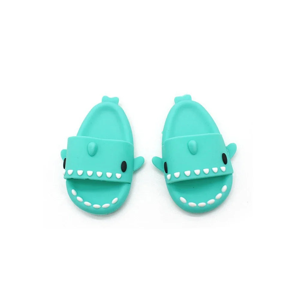 Sandal Shoes Suitable for 15-17cm labubu V1 V2 Dolls Slipper Shoes BJD Blythe OB11 Dolls Accessories DIY Doll Toys