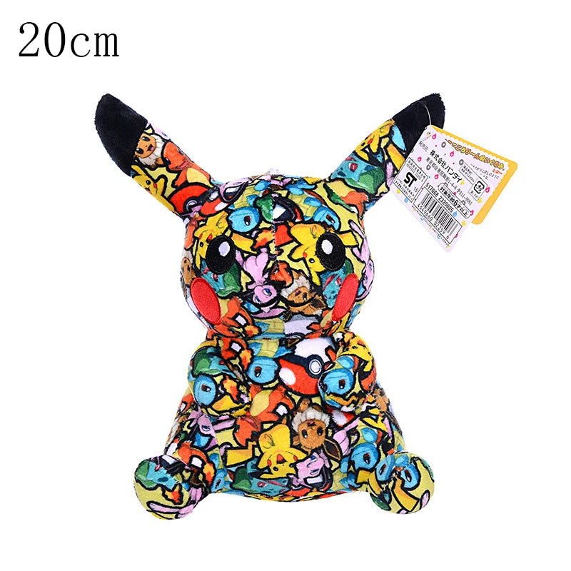 Multiple Styles Pikachu Peluche Pokemon Ho-Oh Plush Milotic Raichu Toy Gengar Mewtwo Yveltal Houndoom  Zoroark Stuffed Doll Gift