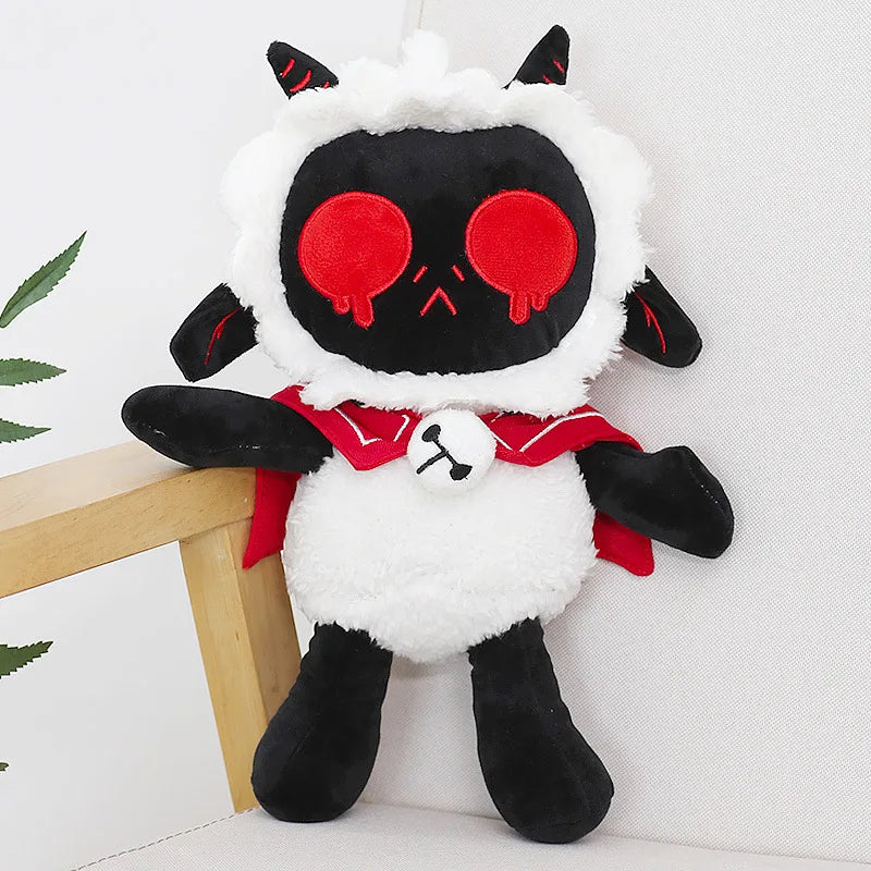 30cm Mothman Plush Ant Moth Man Doll Collection Bat Demon Halloween Plush Toy Gift Room Decoration Doll Gift