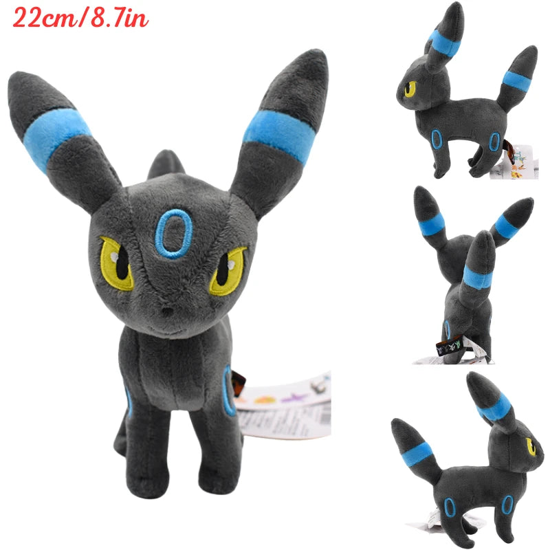 19 Styles Pokemon Plush Toys Eevee Vaporeon Leafeon Umbreon Sylveon Espeon Glaceon Flareon Jolteon Stuffed Animal Peluche Dolls