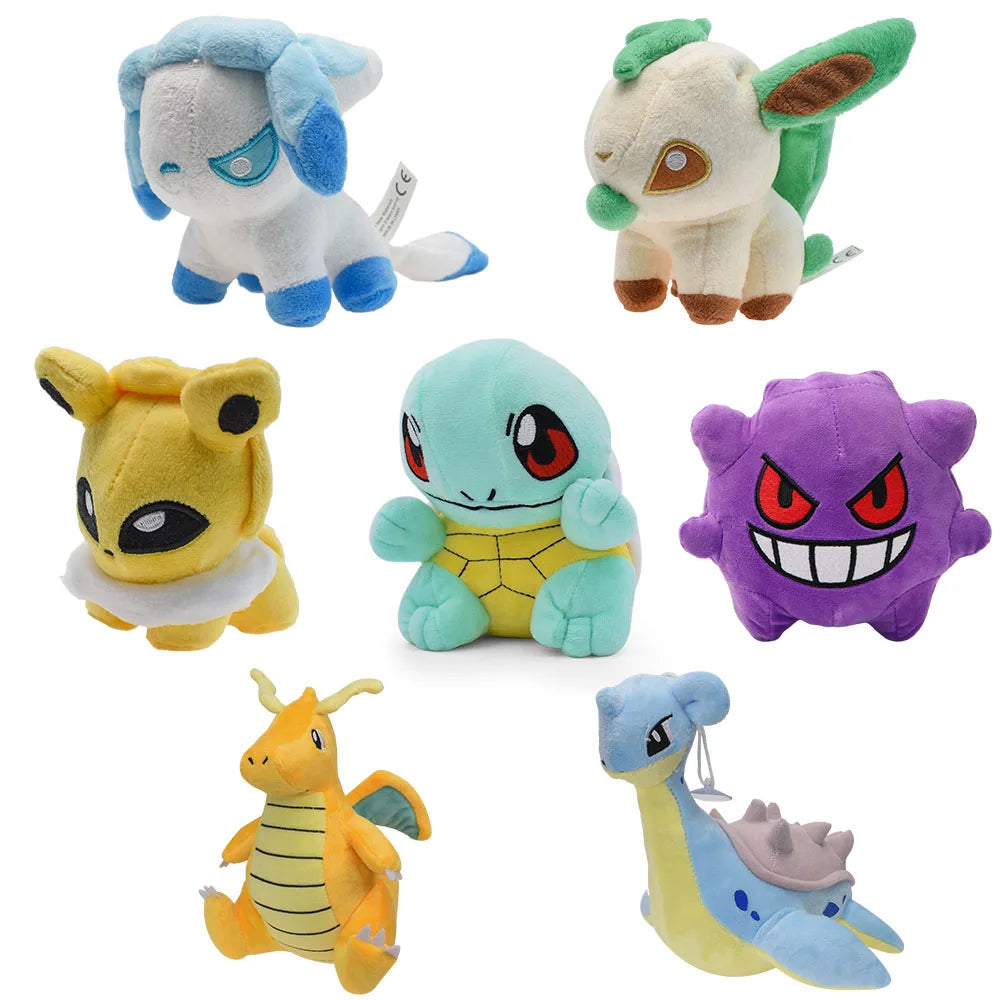 Pokemon Plush Toys Vaporeon Flareon Eevee Sylveon Espeon Umbreon Glaceon Leafeon
Jolteon Soft Stuffed Dolls Spinda Dragonite