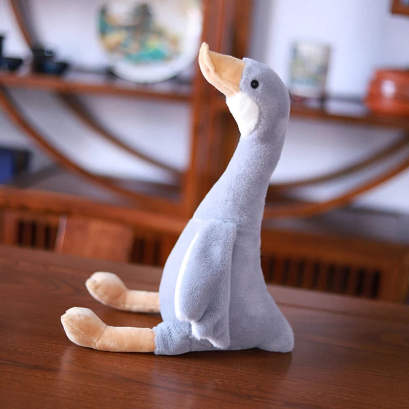 Long Neck Goose Stuffed Plush Doll Cute Soft Stuffed Dolls Plushie Animals Toys for Kids Baby Children Birthday Gifts