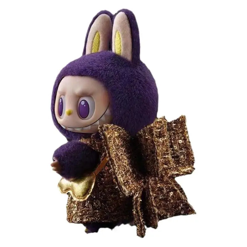 Labubu Vinyl Plush Toy Pronounce Milan Wings Limited Edition Purple Mysterious Box Toy Wholesale Collection A Birthday Present