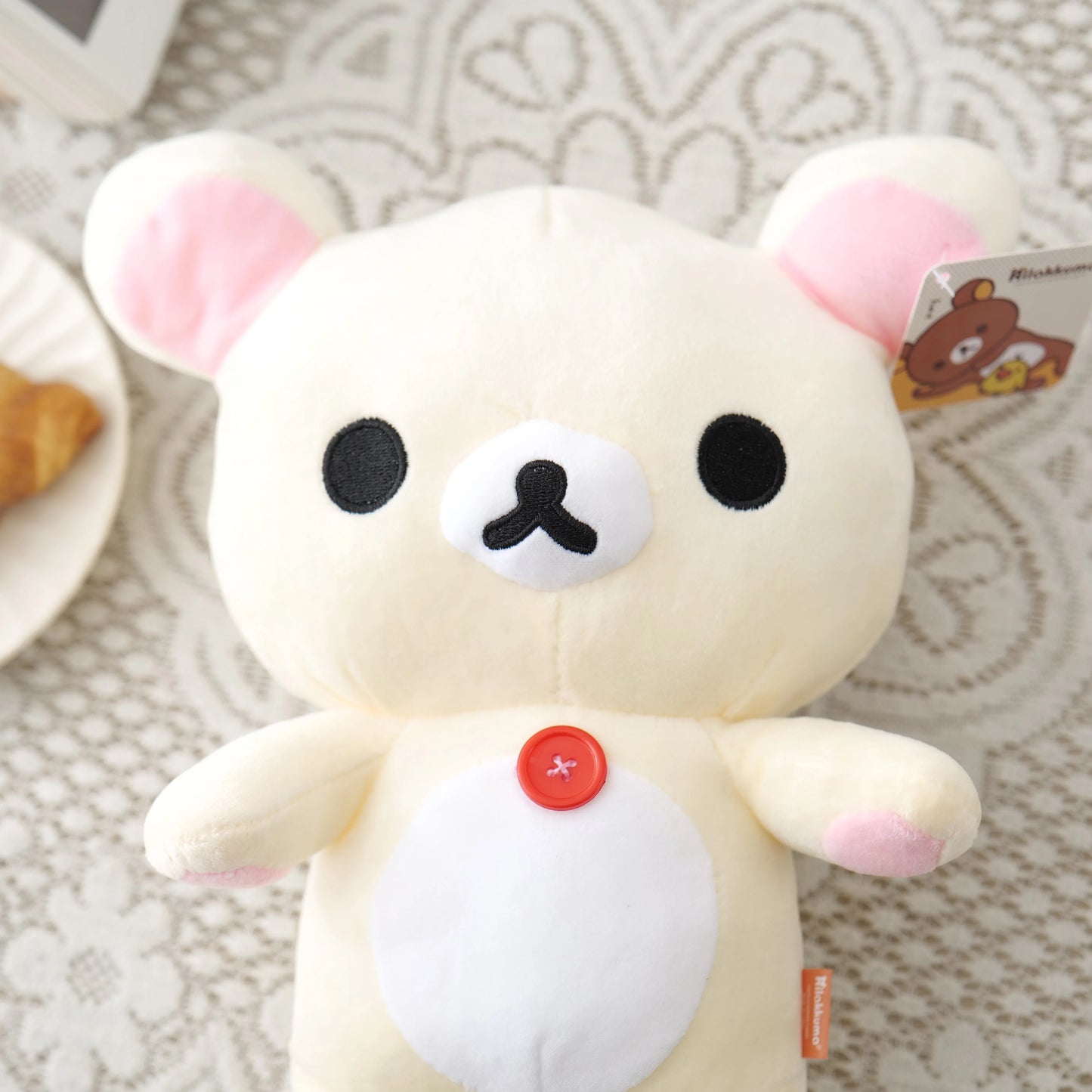 Kawaii Strawberry Rilakkuma Plush Kuma Rilakkuma Plushies Teddy Bear Rilakkuma Stuffed Doll Rilakkuma Toys Xmas Gift For Kids