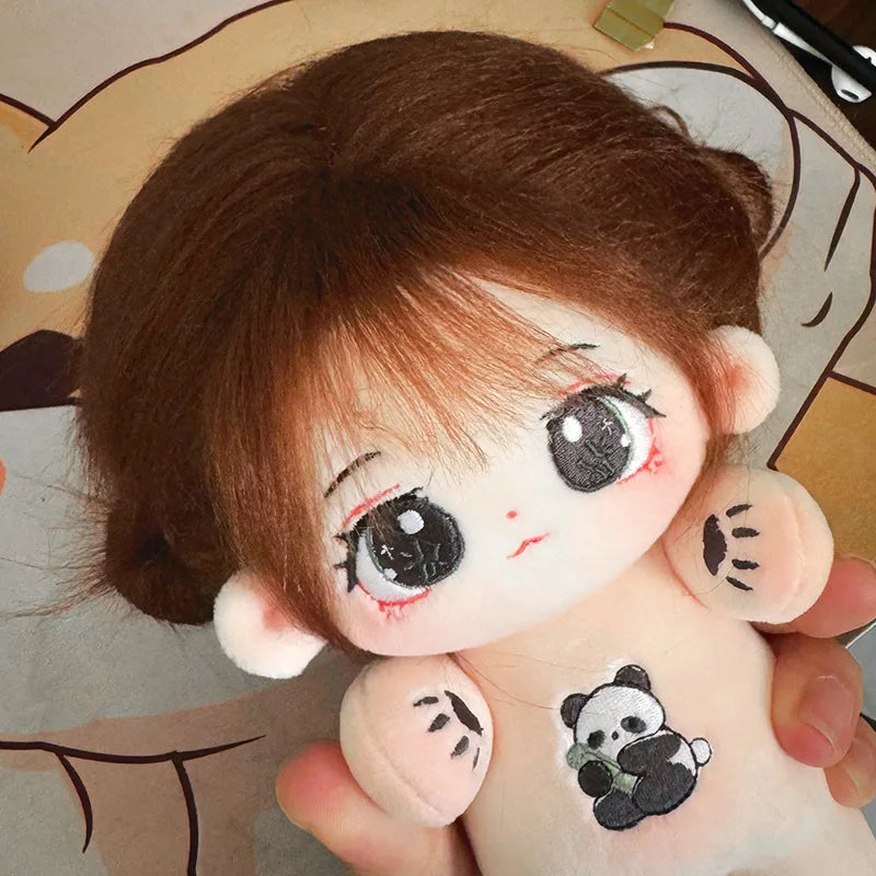 20cm Kawaii Plush Cotton Doll Idol Stuffed Super Star Figure Dolls Twelve Constellations Doll Can Change Clothes Gift