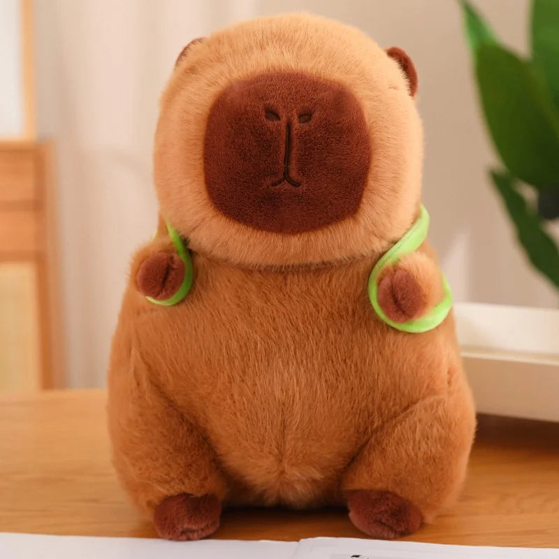 Capybara Plush Simulation Capibara Anime Fluffty Toy Cute Doll Stuffed Animals Soft Doll Plush Christmas Thanksgiving Gift