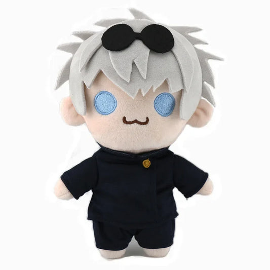 NEW 1/2PCS Stuffed Animals & Plush Gojo Saturo Geto Suguru Ju Jutsu Kaisen Cosplay Plush Cute Soft Collection Props 21cm