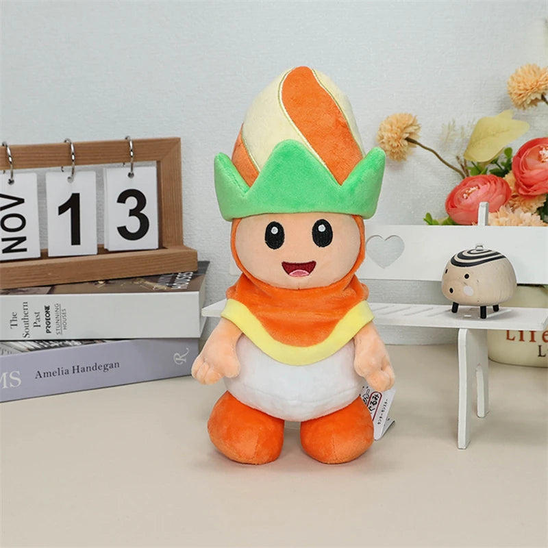 Kawaii Elephant Mario Luigi Princess Peach Daisy Toadette Soft Plush Toys Poplin Fire Spike Rolla Koopa Condart Pleuche Dolls