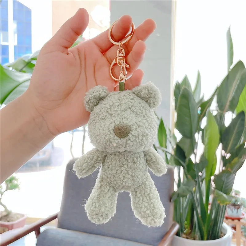 Doctor's Clothing Teddy Bear Doll Plush Toy Small Sitting Doctor Bear Doll Pendant Boys Girls Students Graduation Birthday Gifts