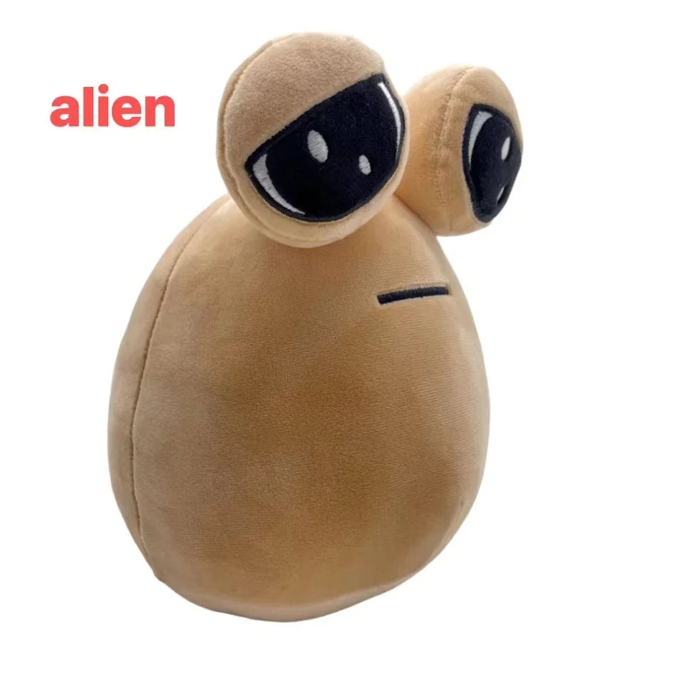 22cm New My Pet Alien Pou Plush Toy Game Role Alien Pou Plush Doll Kawaii Home Decoration Pillow Soft Stuffed Gifts Toy For Kids