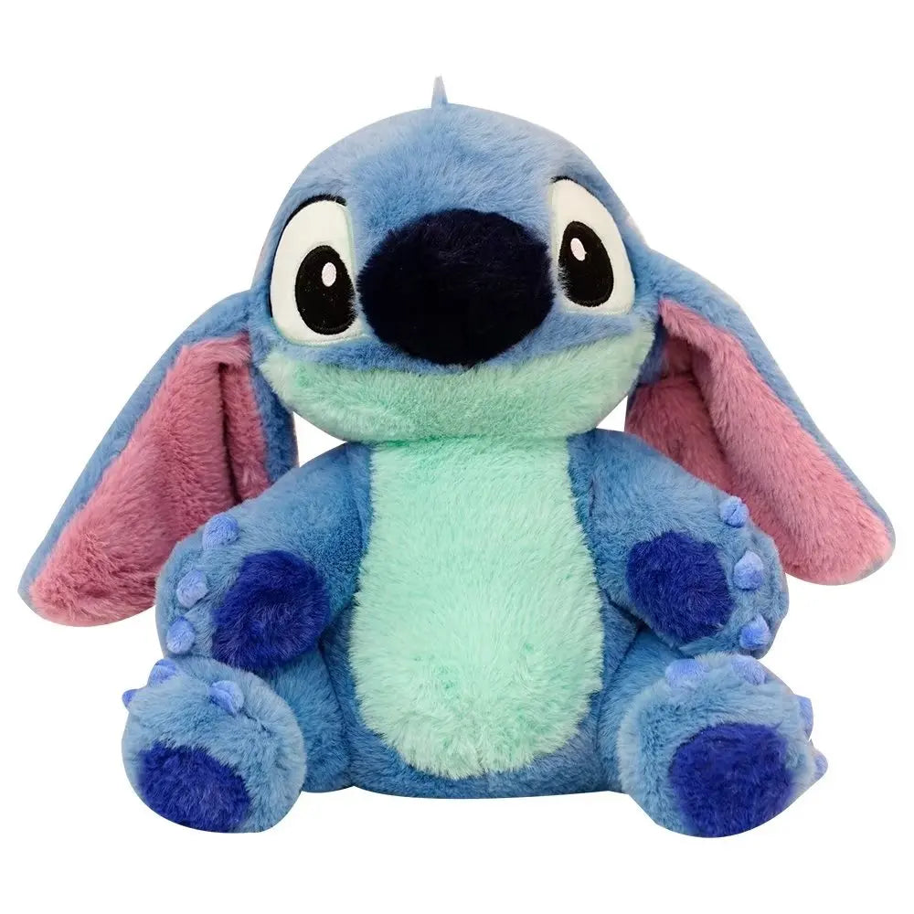 30cm Soft Cuddly Stitch Plush Toy High Quality Fluffy Stuffed Anime Sitting Stitch Plushies Appease Doll Xmas Gifts Girl