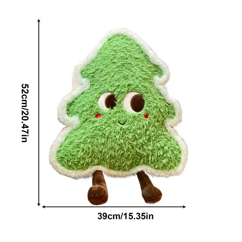 Tree Shaped Pillow Soft Christmas Pillow Sofa Cushion Plush Pillow Sleeping Companion For Sofa Bed And Couch