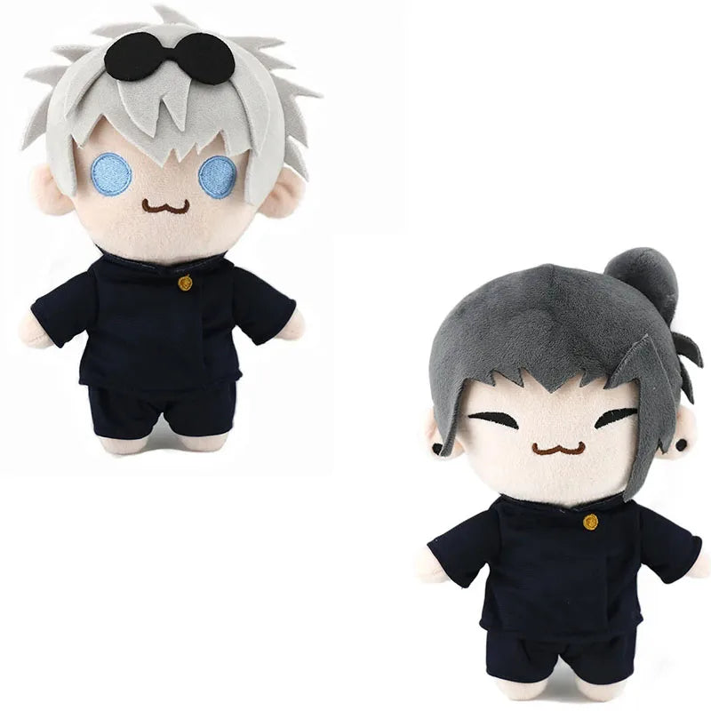 Game Jujutsu Kaisen Geto and Gojo Satoru Suguru Soft Plush Doll Anime Cosplay Cute Soft Stuffed Pillow Cosplay Kawaii Gift 20cm