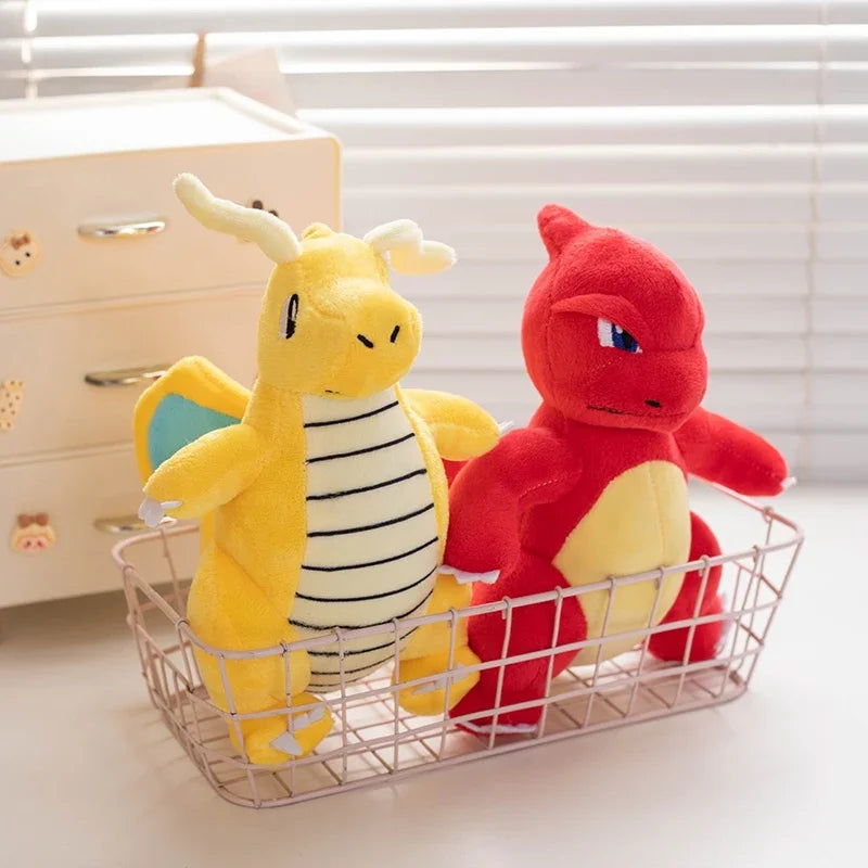 Lovely Charmander Dragonite Charmeleon Plush Toy Pokemon Stuffed Anime Peluche Kawaii Doll Home Decor Xmas Gifts High Quality