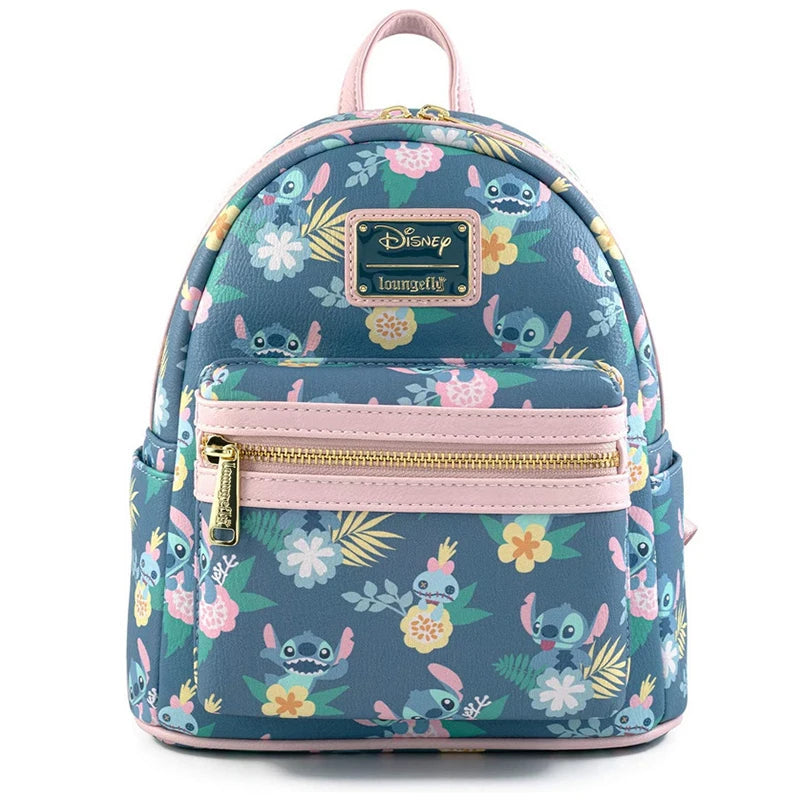 Lilo Stitch Story Time Mini Backpack Double Strap Shoulder Bag Students Backpack Children Backpack