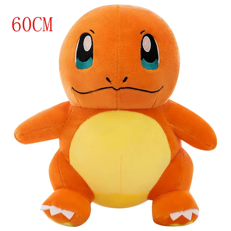 Big Size Pokemon Charmander Plush Doll Dragon Dinosaur Stuffed Animals Toy Charmander Pillow Cushion Pendant Kids Birthday Gift