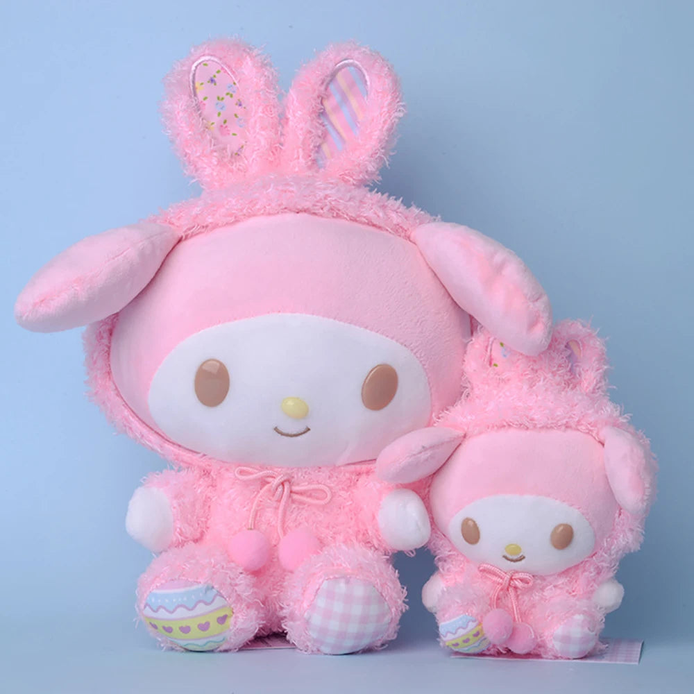 Sanrio Hello Kitty, Kuromi, Cinnamoroll - My Melody Keychain and Plush Toy Set - Plushy Mart