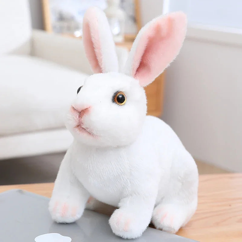 Huge Mini Simulated Animal Dog Rabbit Toys Cute Animal Soft Simulation Doll Easter Birthday Gift Kids Toy Bedroom Decor