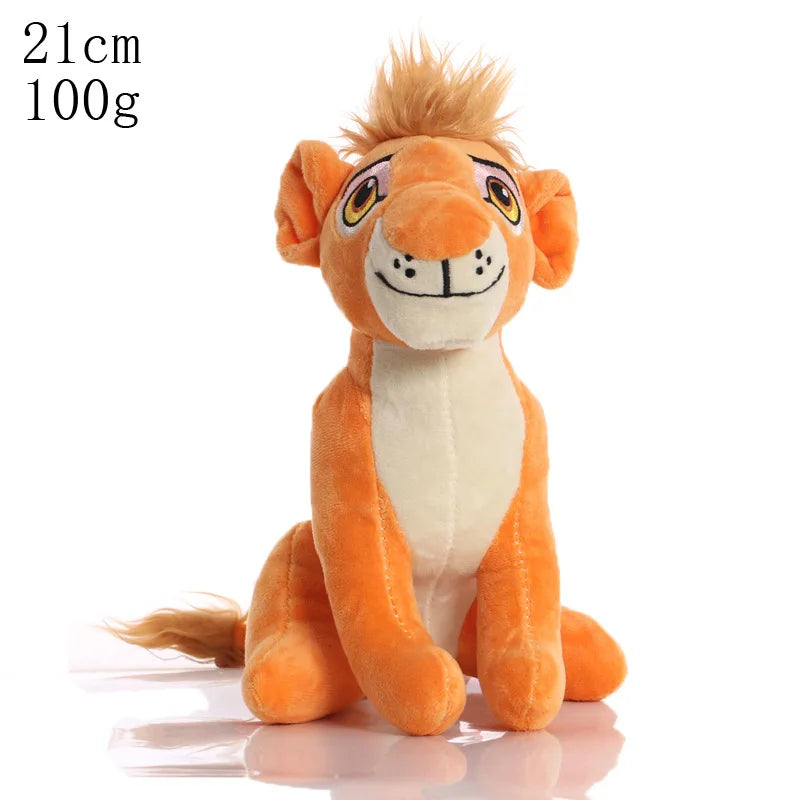 20cm New Interesting Animal Lion Doll Cartoon Lion Plush Doll For Children, Cute Animal Holiday Gifts,