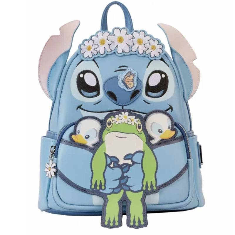 Lilo Stitch Story Time Mini Backpack Double Strap Shoulder Bag Students Backpack Children Backpack