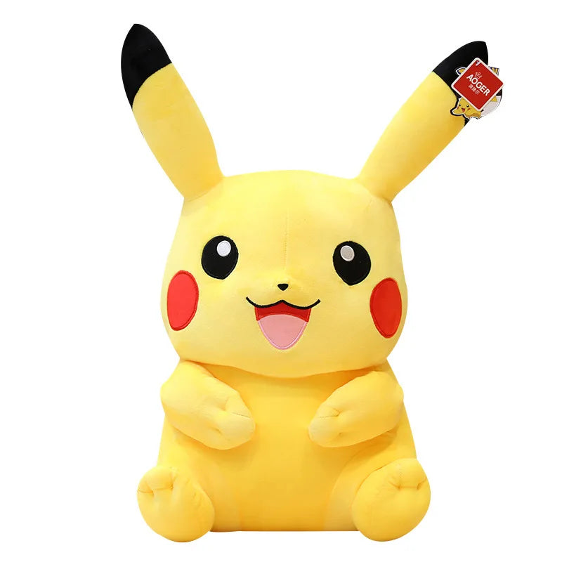 Pokemon Kawaii Pikachu Cute Stuffed Toys Cartoon Plush Dolls Anime Throw Pillow Birthday Christmas Gift For Kids Friends Boys