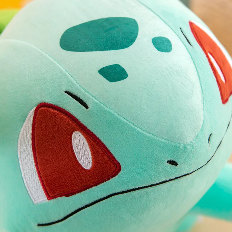 45cm Pokemon Bulbasaur Plush Stuffed Doll Toy Soft Anime Dolls Stuffed Animal Kawaii Throw Pillow Birthday Gift for Boys Girls