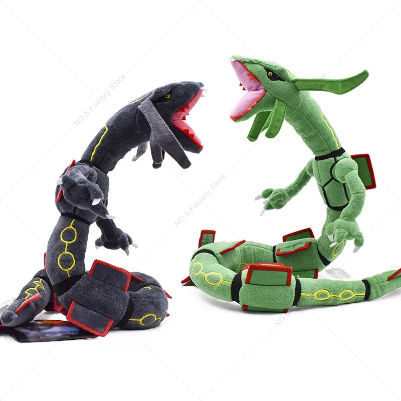 Pokemon Kawaii Shiny Rayquaza Plush Doll - Plushy Mart