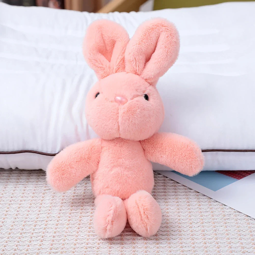 25cm Cute Rabbit Plush Toy Soft Stuffed Bunny Doll Baby Girls Sleeping Toy Girls Kids Baby Plush Animal Birthday Gifts