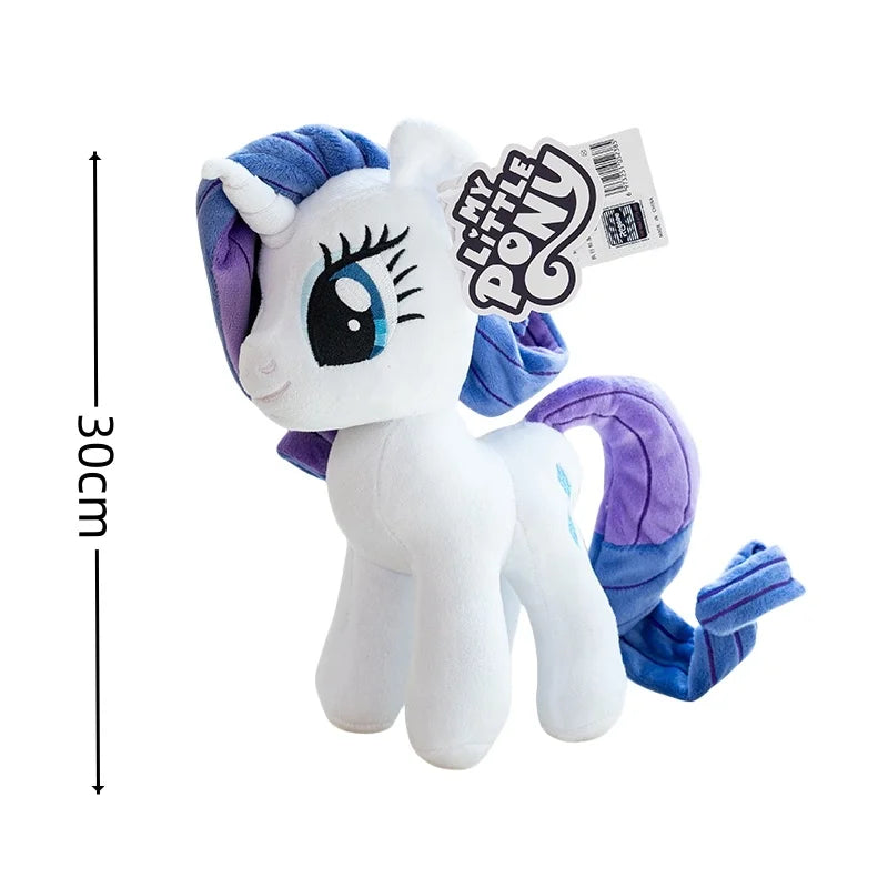 My Little Pony Plush Rainbow Dash Apple Jack Rarity Stuffed Dolls Fluttershy Pinkie Pie Toys Hobbies Collect Kids Xmas Gifts